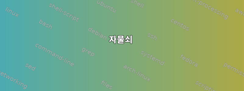 자물쇠