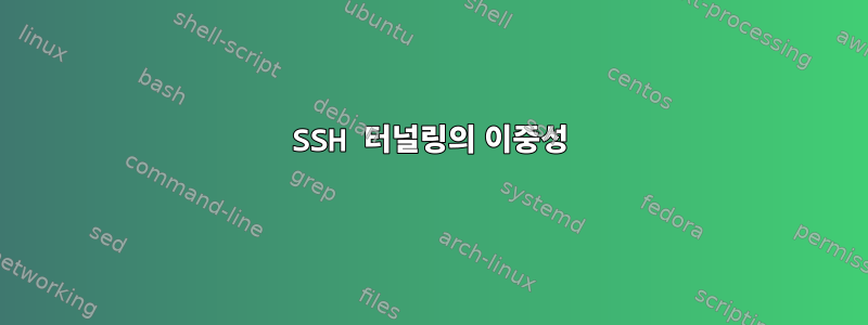 SSH 터널링의 이중성