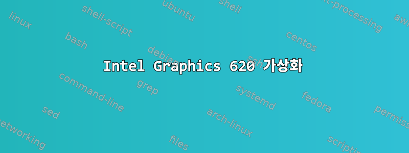 Intel Graphics 620 가상화