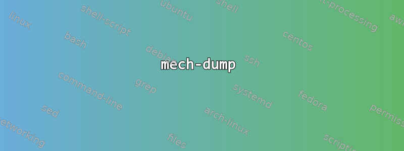 mech-dump