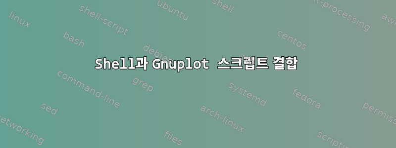 Shell과 Gnuplot 스크립트 결합