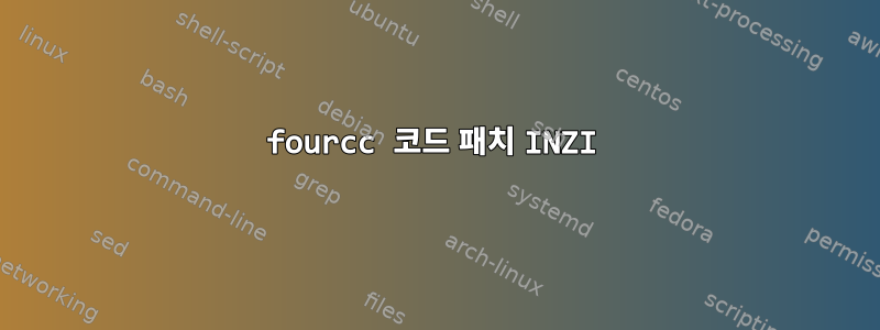 fourcc 코드 패치 INZI