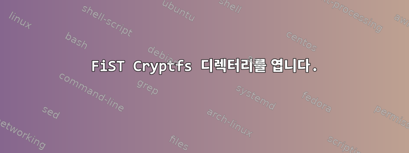 2002 FiST Cryptfs 디렉터리를 엽니다.