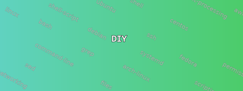 DIY