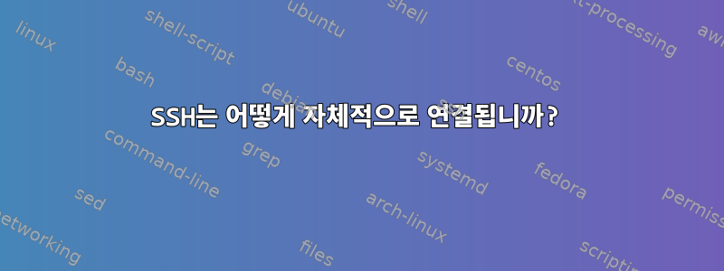 SSH는 어떻게 자체적으로 연결됩니까?