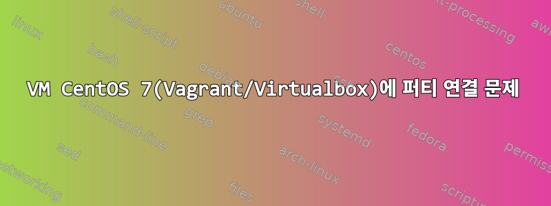 VM CentOS 7(Vagrant/Virtualbox)에 퍼티 연결 문제