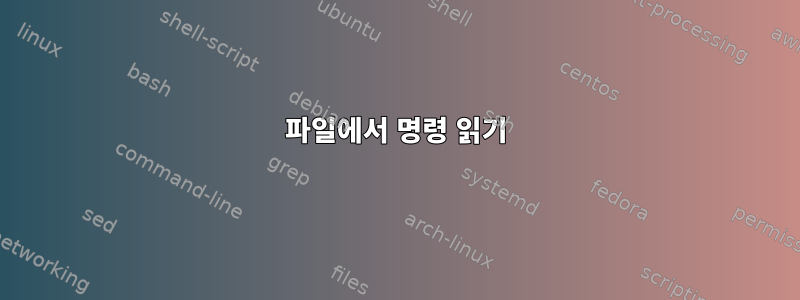 파일에서 명령 읽기