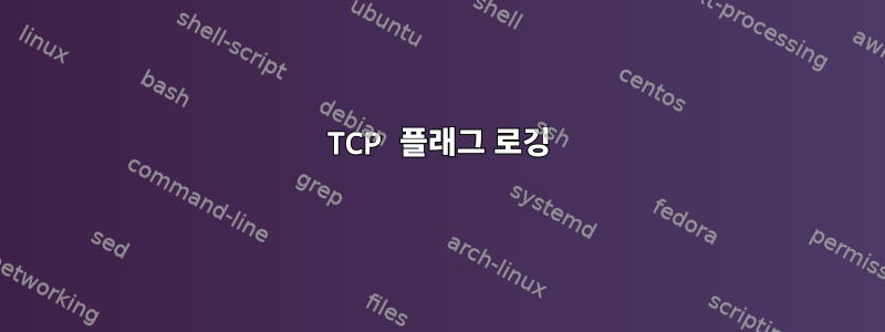 TCP 플래그 로깅