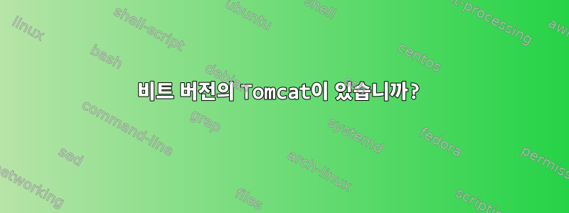 64비트 버전의 Tomcat이 있습니까?