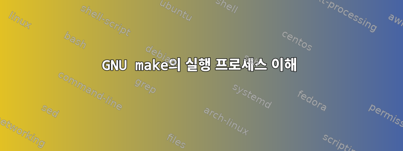 GNU make의 실행 프로세스 이해