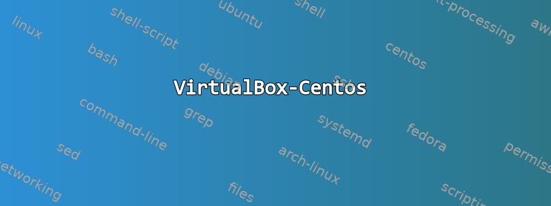 VirtualBox-Centos