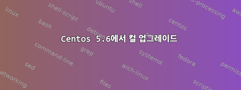 Centos 5.6에서 컬 업그레이드