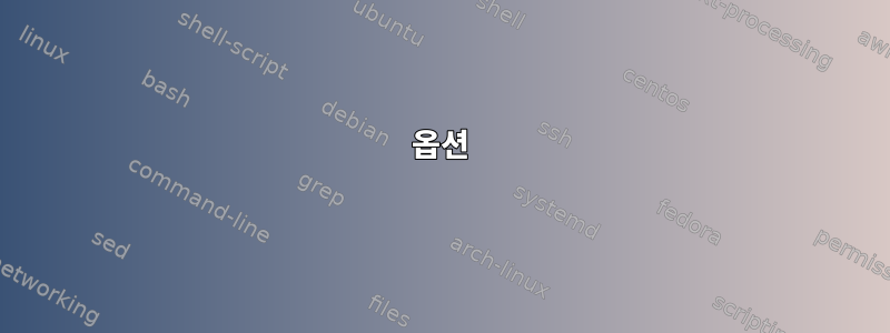 옵션