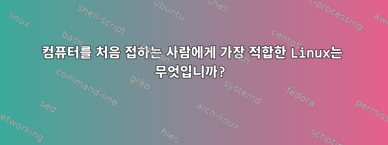 컴퓨터를 처음 접하는 사람에게 가장 적합한 Linux는 무엇입니까?