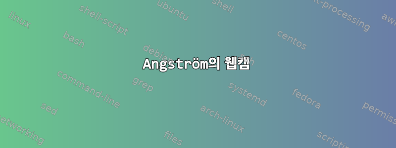 Angström의 웹캠