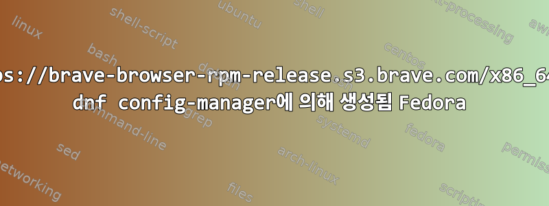 https://brave-browser-rpm-release.s3.brave.com/x86_64/의 dnf config-manager에 의해 생성됨 Fedora