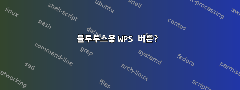 블루투스용 WPS 버튼?