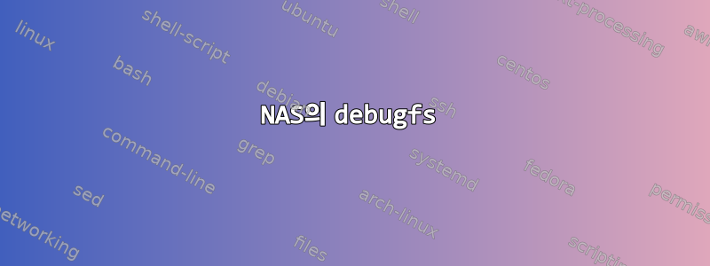 NAS의 debugfs