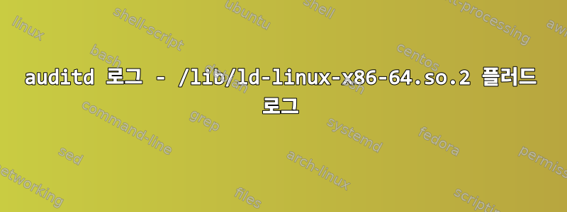 auditd 로그 - /lib/ld-linux-x86-64.so.2 플러드 로그