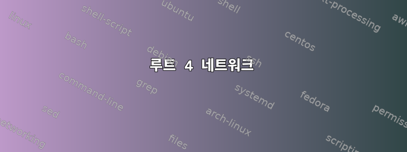 루트 4 네트워크