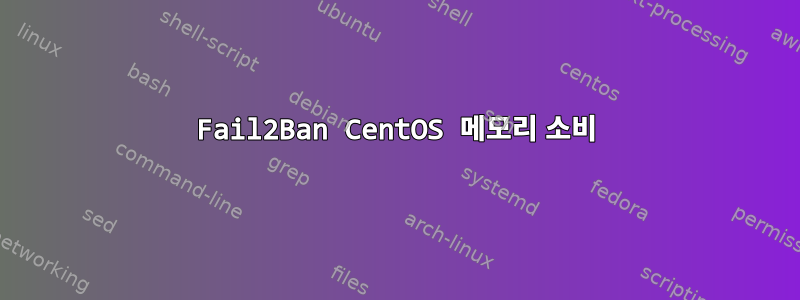 Fail2Ban CentOS 메모리 소비