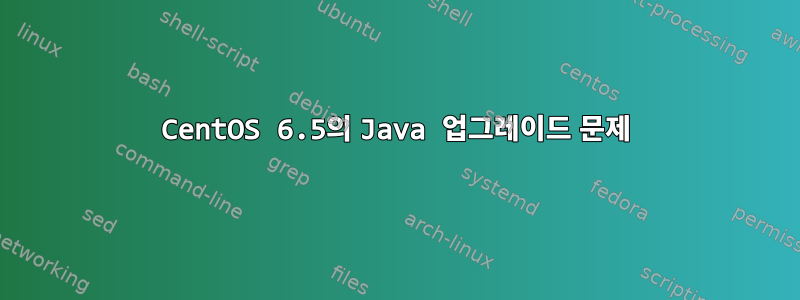 CentOS 6.5의 Java 업그레이드 문제