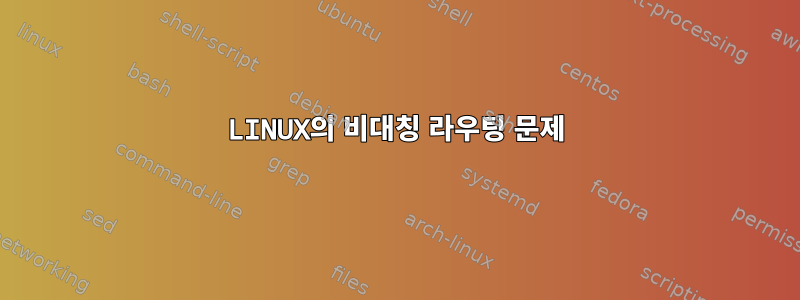 LINUX의 비대칭 라우팅 문제