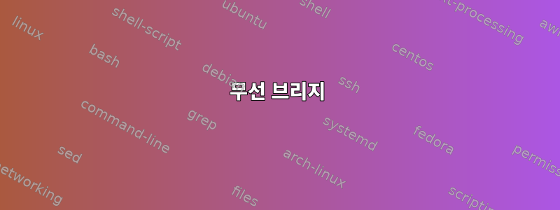 무선 브리지