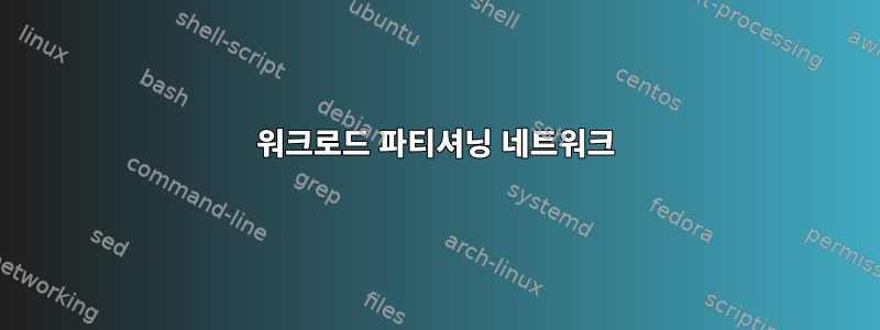 워크로드 파티셔닝 네트워크