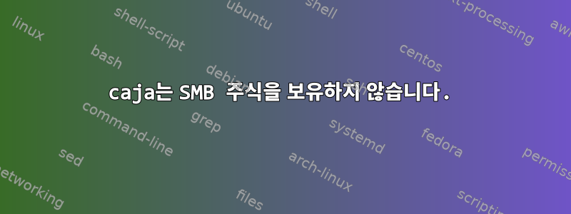 caja는 SMB 주식을 보유하지 않습니다.