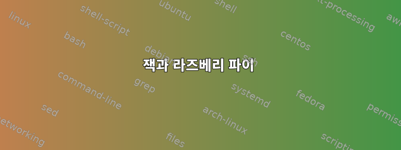 잭과 라즈베리 파이