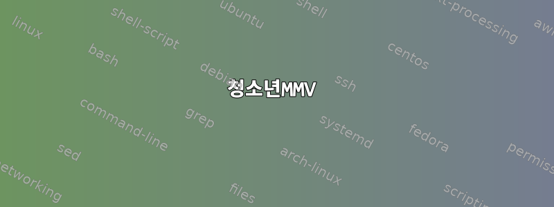 청소년MMV