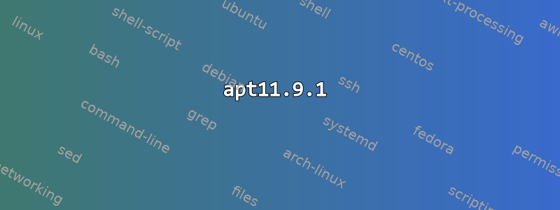 apt11.9.1