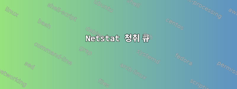 Netstat 청취 큐