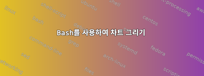 Bash를 사용하여 차트 그리기