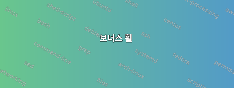 보너스 휠