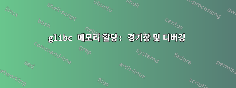 glibc 메모리 할당: 경기장 및 디버깅